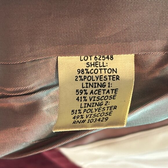 Victorian Velvet Jacket - Burgundy Pinstripe Blazer - Picture 12 of 16